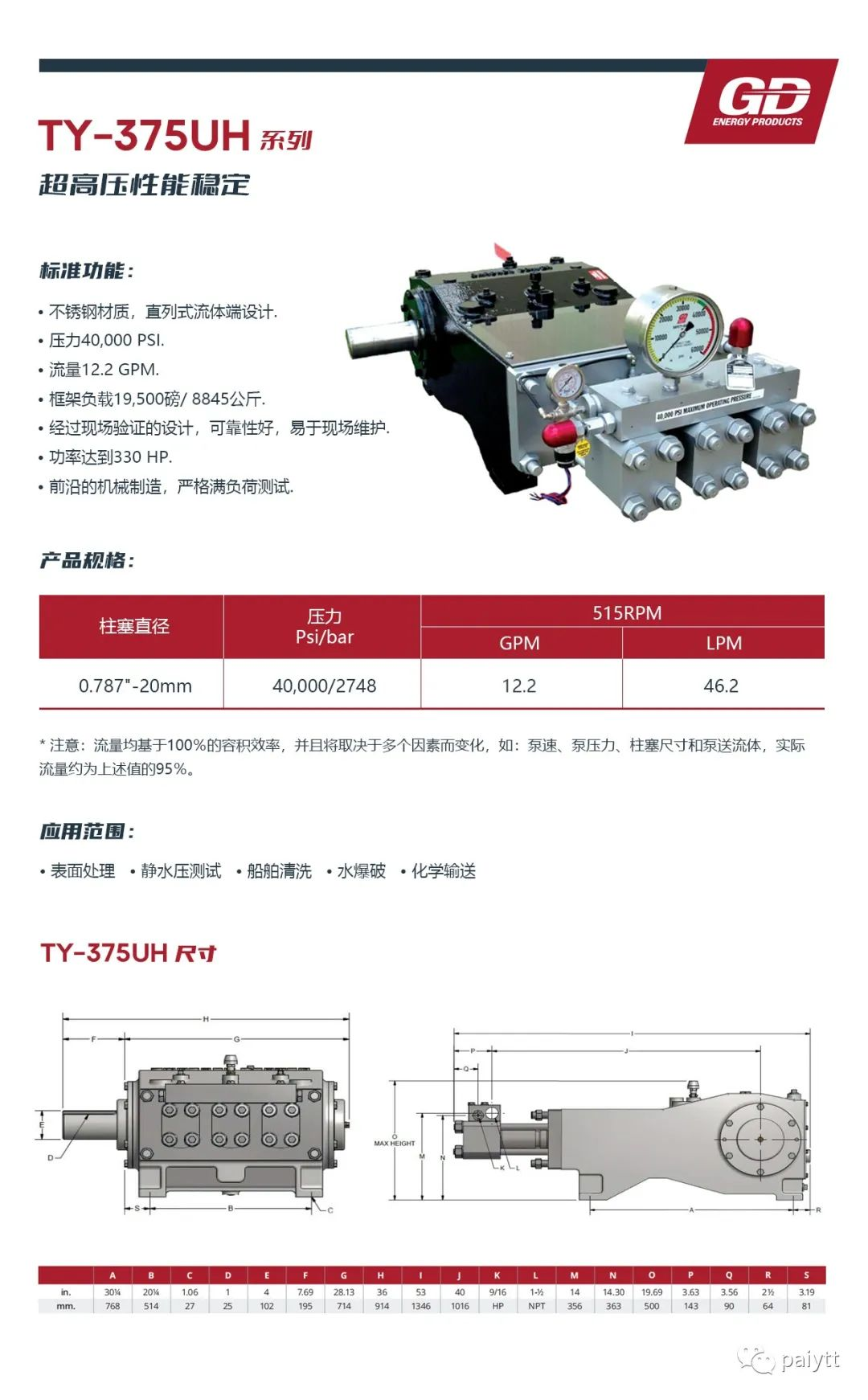 GD-TY-375UH高压泵(图1)